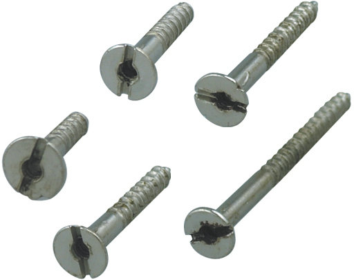 Screw (fasteners) Mirror Screw Without Cap Fastener Hardware Premium Hardware for Door Cabinet Window Furniture and Interior Use